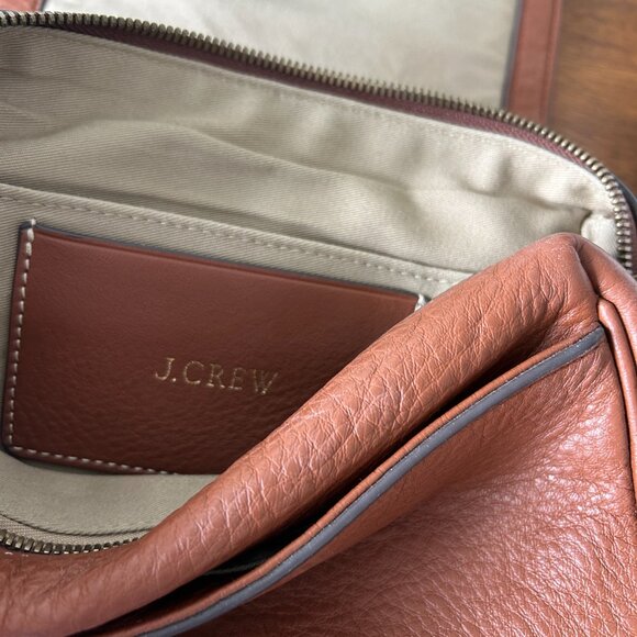 J.Crew Genuine Leather Camera Purse - Picture 2 of 5